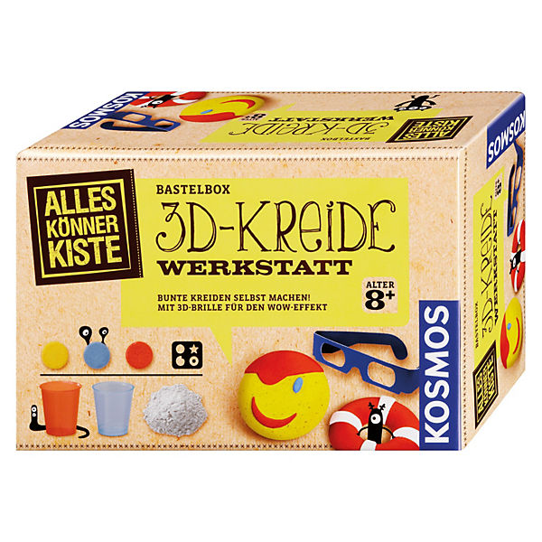 Bastelbox 3D-Kreide Werkstatt