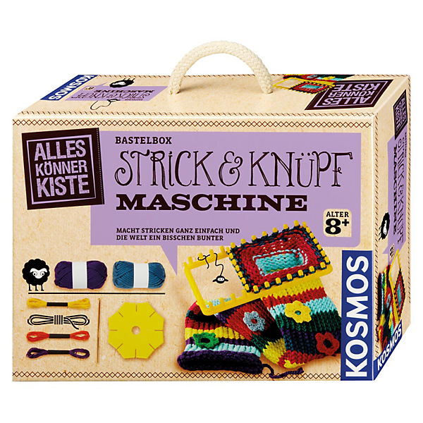 Bastelbox Strick- und Knüpfmaschine