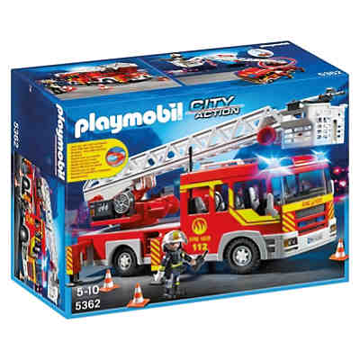 PLAYMOBIL® 5362 Feuerwehr-Leiterfahrzeug mit Licht und Sound 2