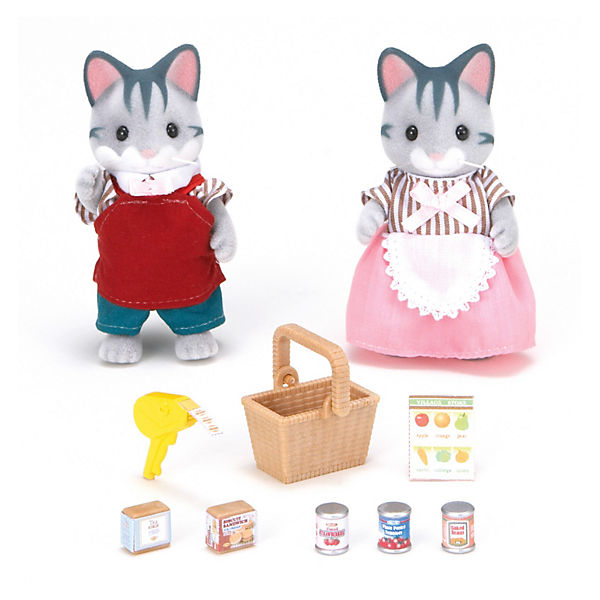 Sylvanian Families Supermarkt-Besitzer Puppenhauszubehör