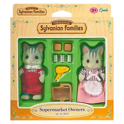 Sylvanian Families Supermarkt-Besitzer Puppenhauszubehör 2
