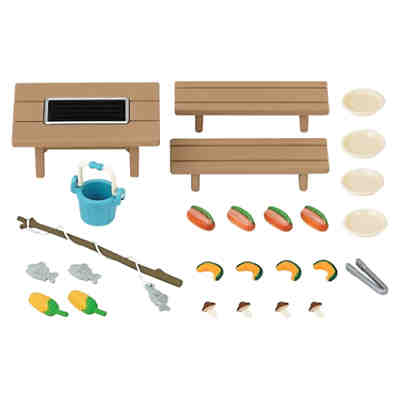 Sylvanian Families Familien-Grill-Set Puppenhauszubehör