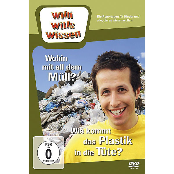 DVD Willi Wills Wissen - Wohin mit dem Müll / Wie kommt das Plastik in die Tüte