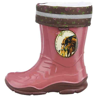 Pferdefreunde Gummistiefel für Mädchen, gefüttert 2