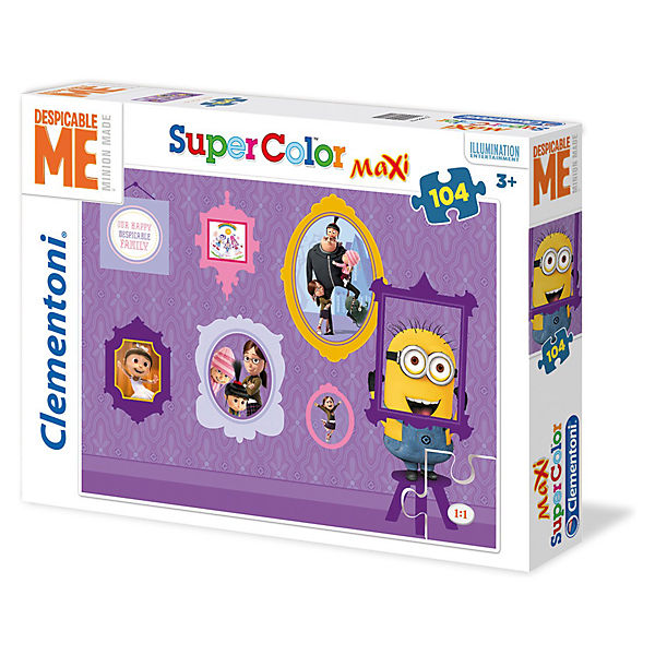 Puzzle - 104 Teile Maxi - Minions