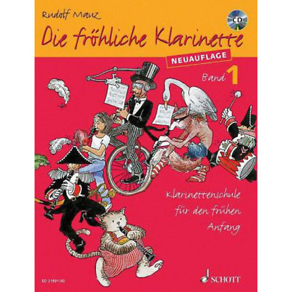 Die fröhliche Klarinette, m. Audio-CD