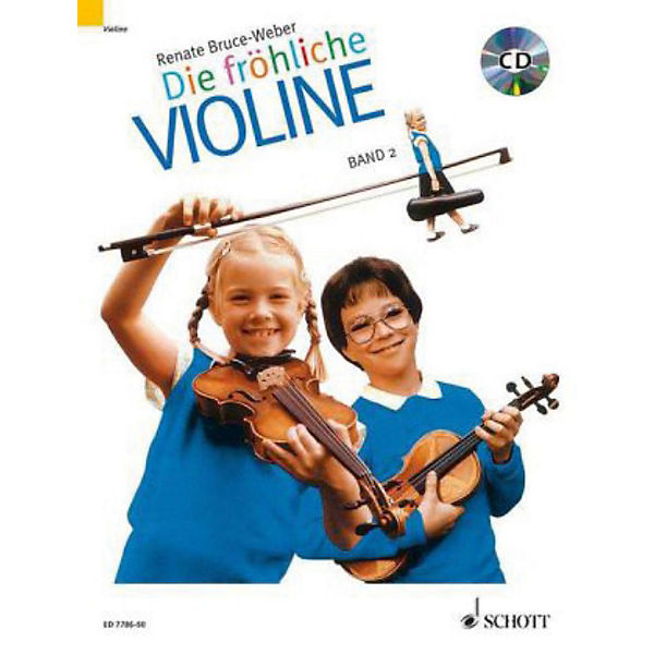 Die fröhliche Violine, Schule, m. Audio-CD
