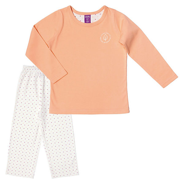 LIVING CRAFTS Schlafanzug für Mädchen Organic Cotton
