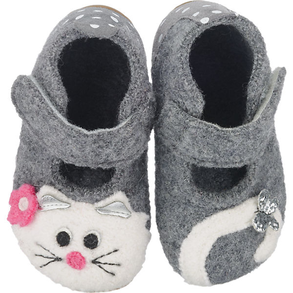 Kinder Hausschuhe Katze