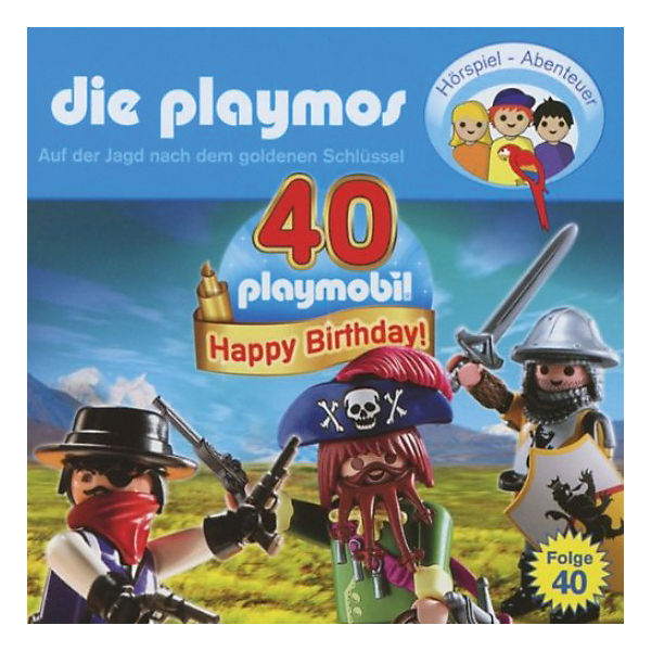 CD Die Playmos 40 - Die Jagd nach dem goldenen Schlüssel