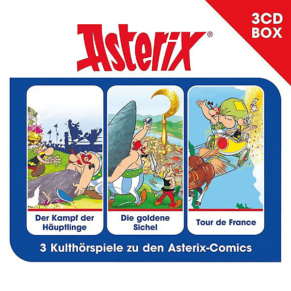 CD Asterix - 3er Hörspielbox 02