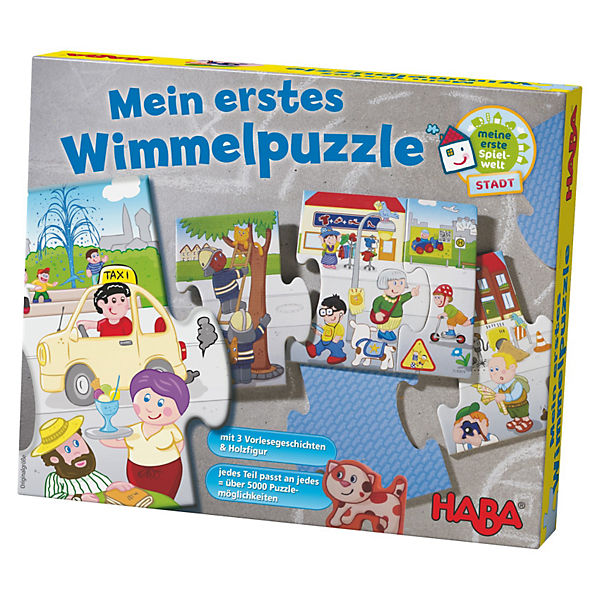 Mein erstes Wimmelpuzzle - Stadt