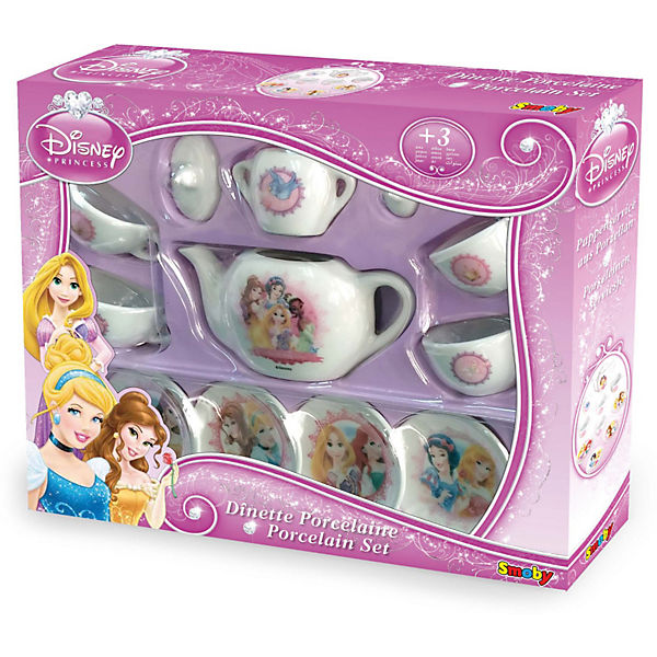 Disney Princess Porzellan Kaffee-Spielgeschirrset
