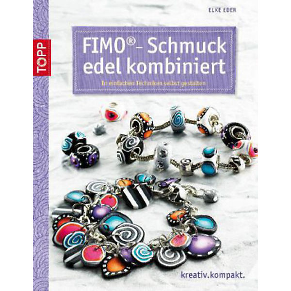 FIMO-Schmuck edel kombiniert