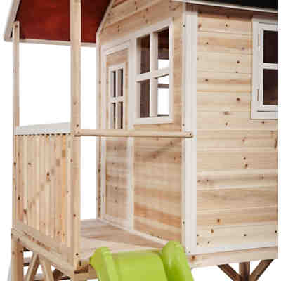 Spielhaus "Loft" mit Veranda, Sandkasten und Rutsche, ca.328x185x255 cm 2