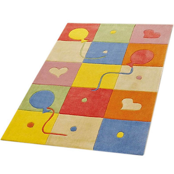 Kinderteppich Balloon Karo