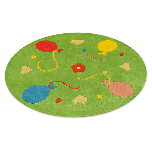 Kinderteppich Ballon, rund 130 cm