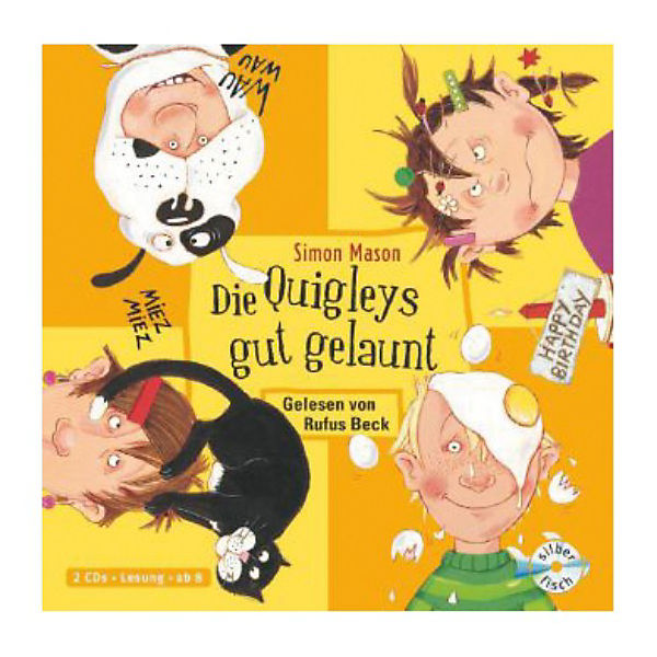 Die Quigleys gut gelaunt, 2 Audio-CDs