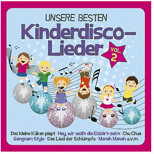 CD Unsere besten Kinderdisco-Lieder 02