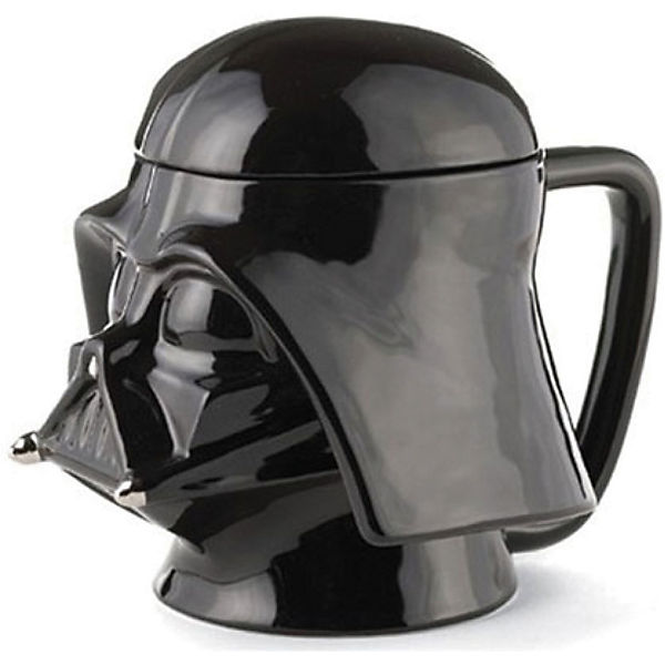 3D-Keramiktasse Darth Vader mit Deckel