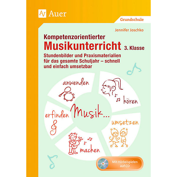 Kompetenzorientierter Musikunterricht 3. Klasse, m. CD-ROM