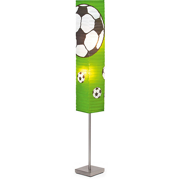 Stehlampe Fußball, Papier