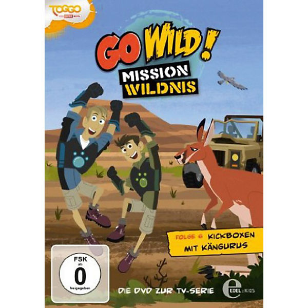 DVD Go Wild!-Mission Wildnis 06 - Kickboxen mit Kängurus