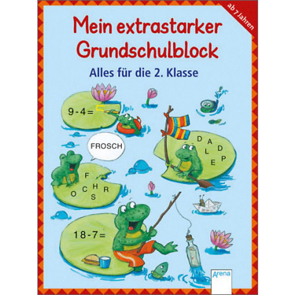 Mein extrastarker Grundschulblock - Alles für die 2. Klasse