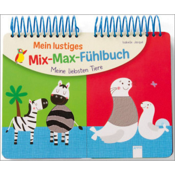 Mein lustiges Mix-Max-Fühlbuch - Meine liebsten Tiere