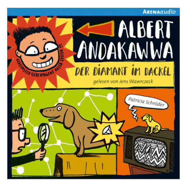 Albert Andakawwa: Der Diamant im Dackel, Audio-CD