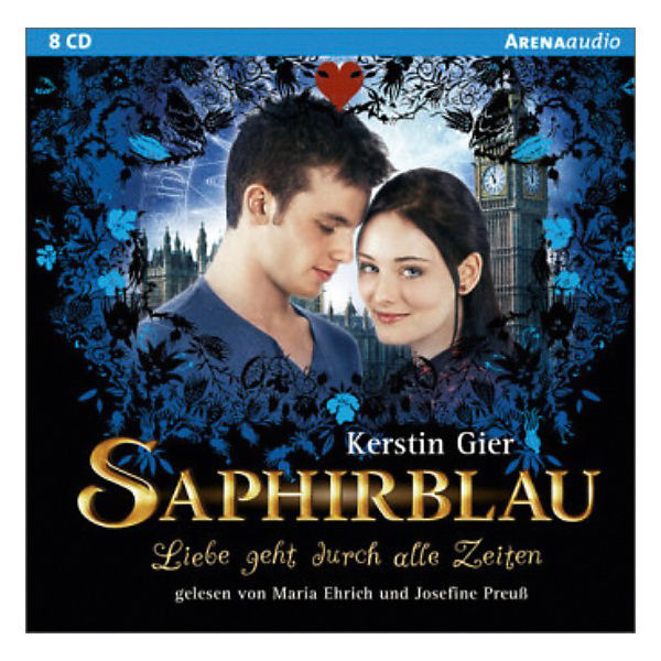 Liebe geht durch alle Zeiten: Saphirblau, 8 Audio-CDs