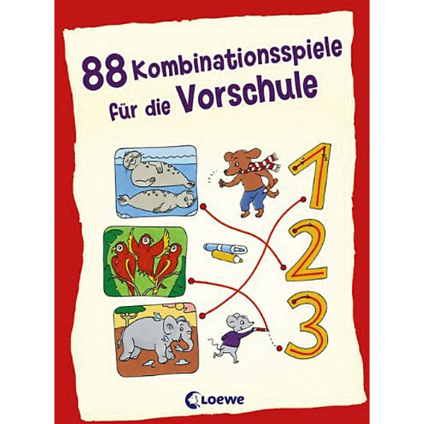 88 Kombinationsspiele für die Vorschule