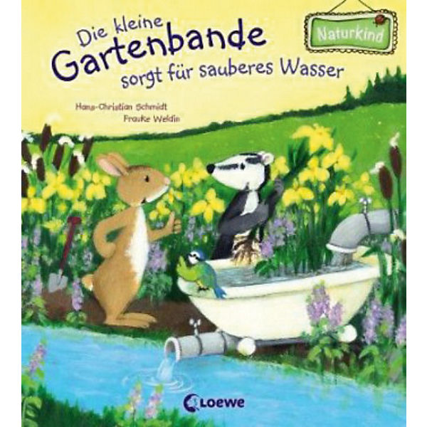 Die kleine Gartenbande sorgt für sauberes Wasser