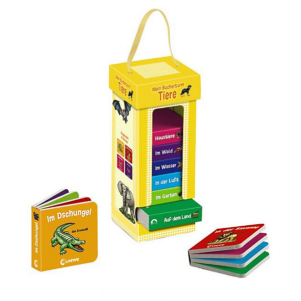 Mein Bücherturm: Tiere, 8 Bände