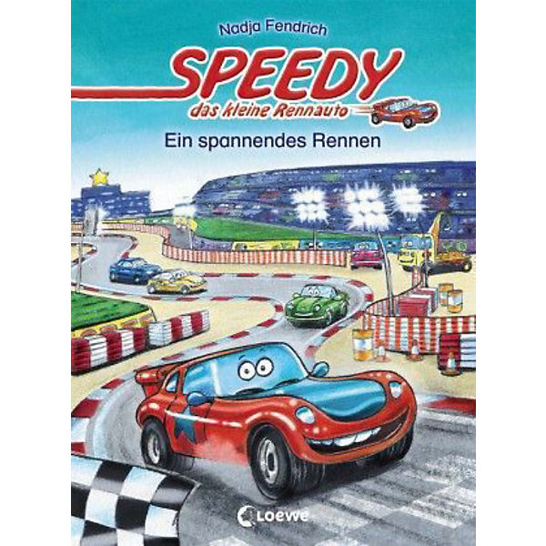 Speedy, das kleine Rennauto: Ein spannendes Rennen