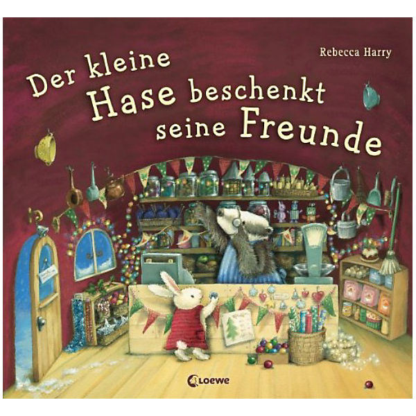 Der kleine Hase beschenkt seine Freunde