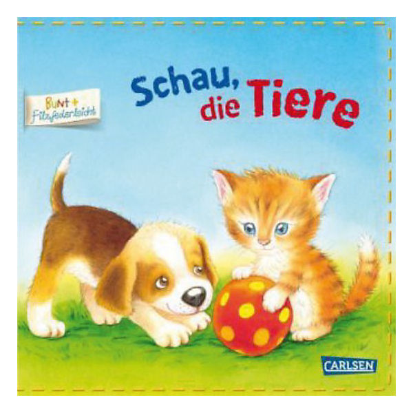 BUNT & Filzfederleicht: Schau, die Tiere