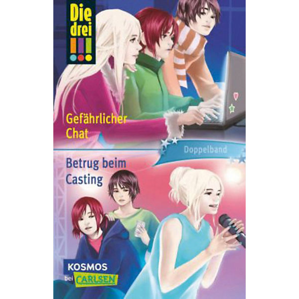 Die drei !!!: Betrug beim Casting, Gefährlicher Chat, Sammelband