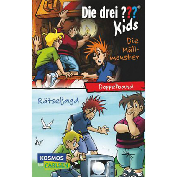 Die drei ??? Kids: Die Müllmonster, Rätseljagd, Sammelband