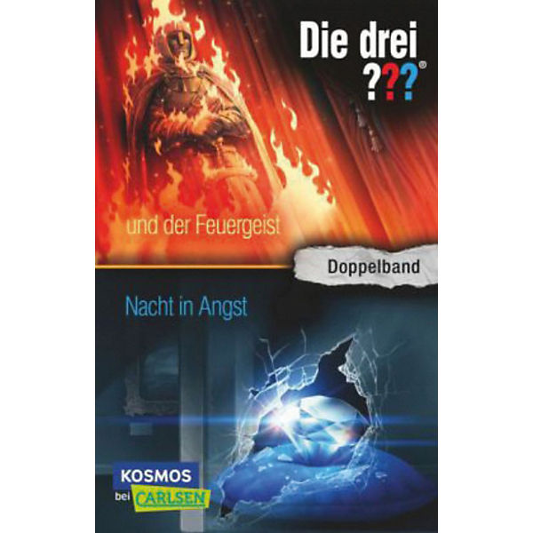 Die drei ???: Und der Feuergeist / Nacht in Angst, Sammelband