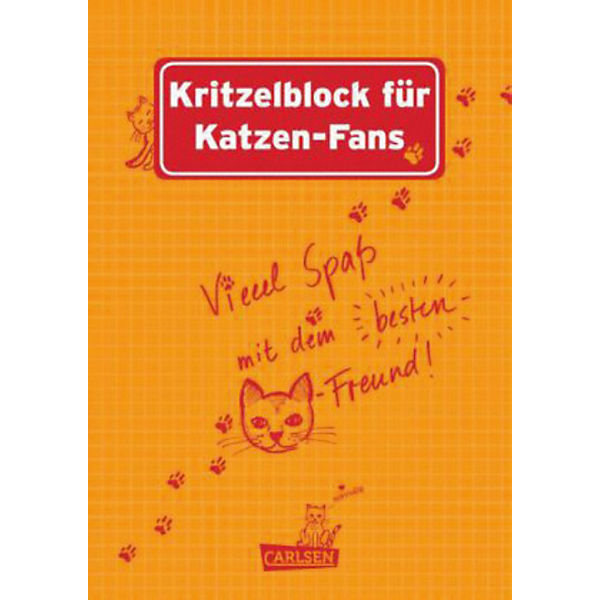 Kritzelblock für Katzen-Fans