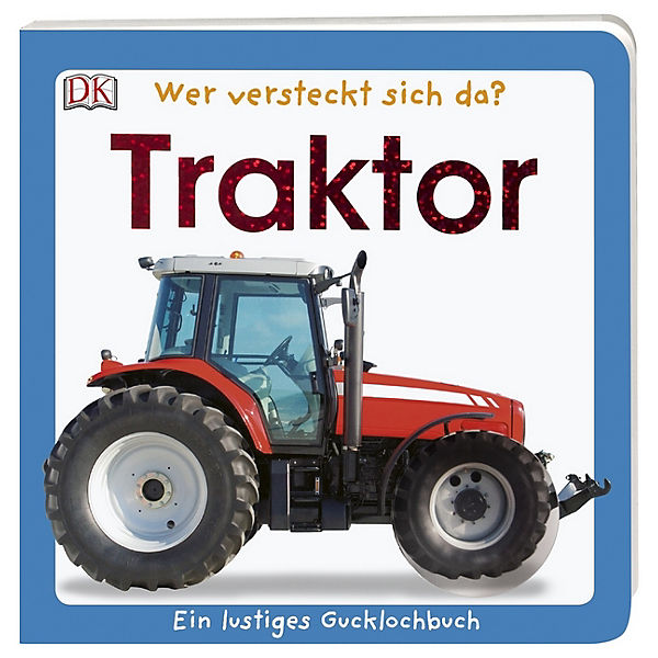 Wer versteckt sich da? Traktor