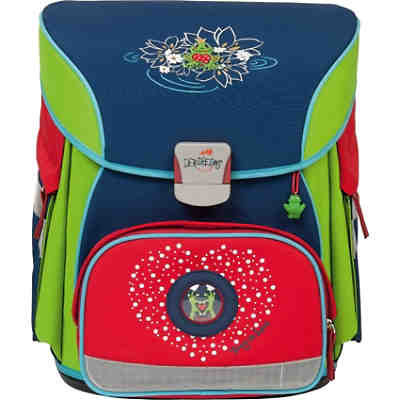 DerDieDas Schulranzenset XLight Frog In Love, 5-tlg. (Kollektion 2016)