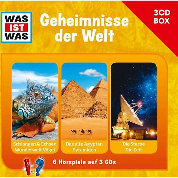 WAS IST WAS Geheimnisse der Welt, Audio-CD