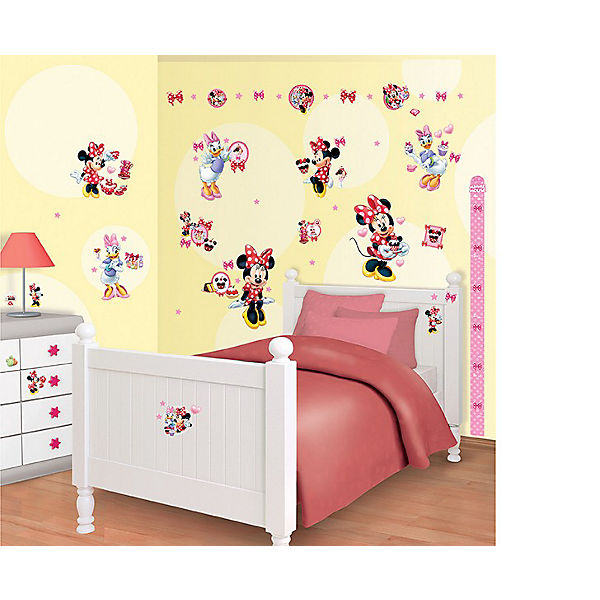 Wandsticker Messlatte Minnie Mouse