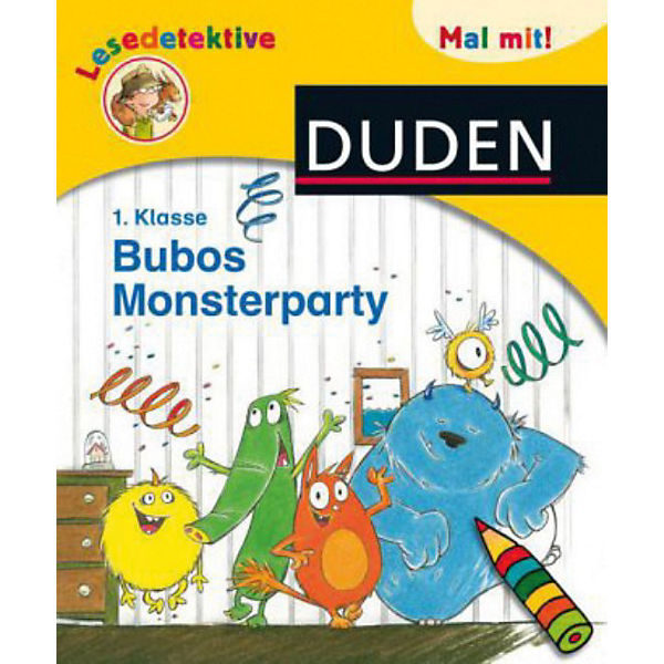 Lesedetektive Mal mit!: Bubos Monsterparty, 1. Klasse