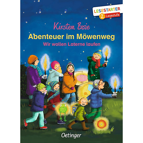 Büchersterne: Abenteuer im Möwenweg - Wir gehen Laterne laufen