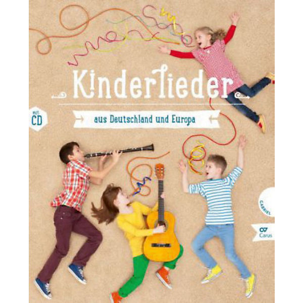 Kinderlieder aus Deutschland und Europa, mit Audio-CD