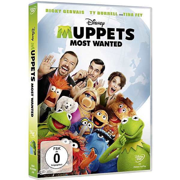 DVD Disney's - Muppets - Most Wanted