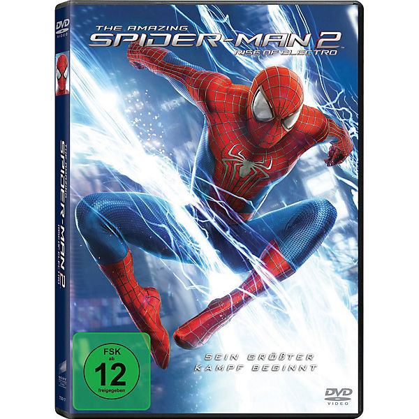 DVD The Amazing Spider-Man 2 - Rise of Electro
